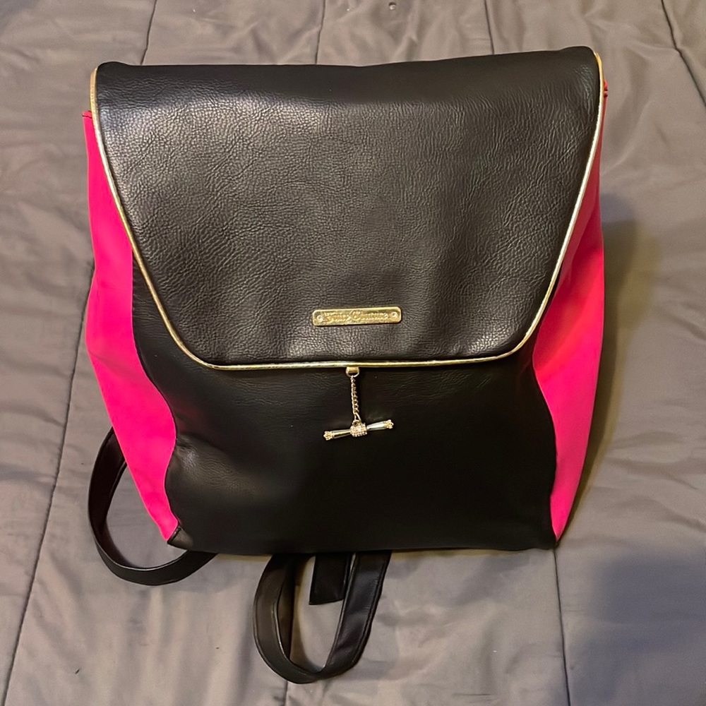 Nice Juicy Couture backpack purse